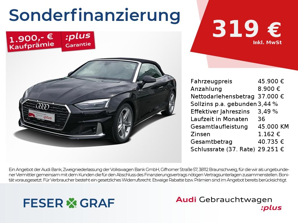 AUDI A5 CABRIOLET (1/18)
