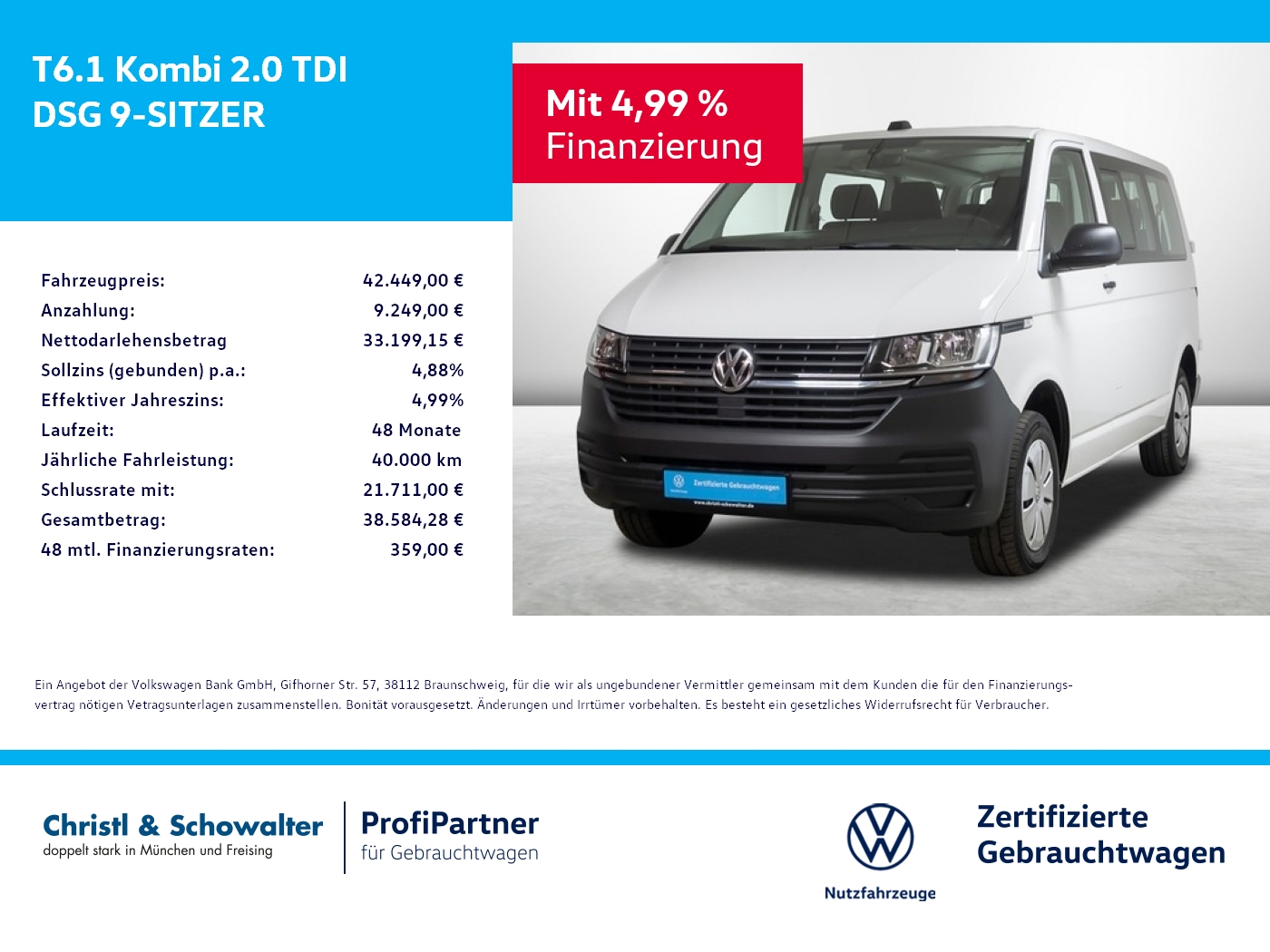 VW T6.1 KOMBI (Bild 1/21)