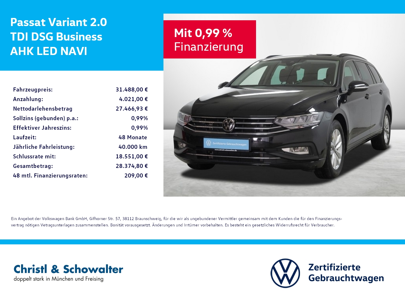 VW PASSAT VARIANT (Bild 1/1)